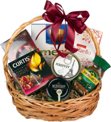 Подарочная корзина «Добрый вечер»